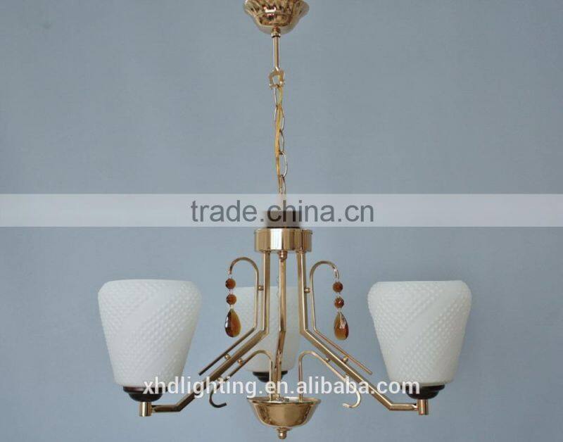 Zhongshan XHD Chinese style glass chandelier pendant lamp