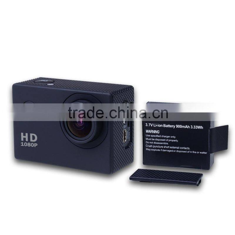 1080P Cam Action Helmet 12MP 30m Waterproof Diving HD DV SJ4000 Sports Camera