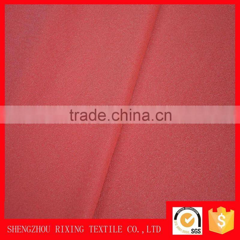 popular 2016 hot sell crepe knitted fabric for free prom dress