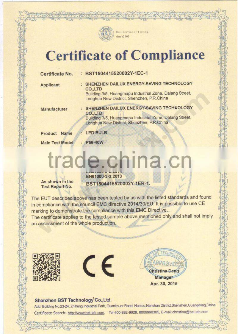 2015 big sale 2700k-6000k 40w par56 led replacement for outdoor lighting exported to Japan