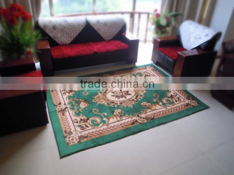 3D Foam backed floor carpet sofa carpet