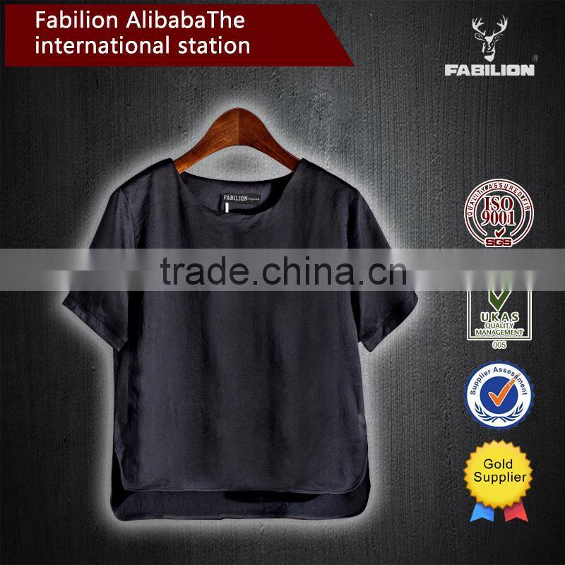 over 10 years experience black bulk women's for high quality plain t-shirt