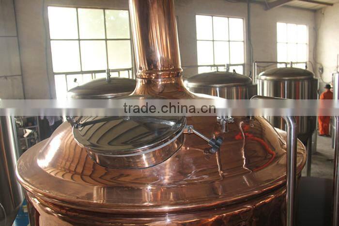 With manhole thermometer false bottom mash tun for sale