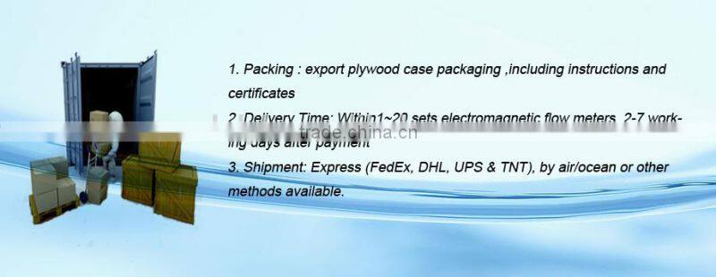 cheap large-caliber electromagnetic flow meter