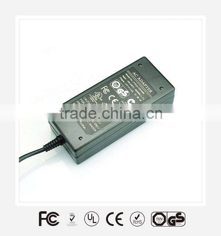 Hot selling 12v 5a ac dc power supply for cctv