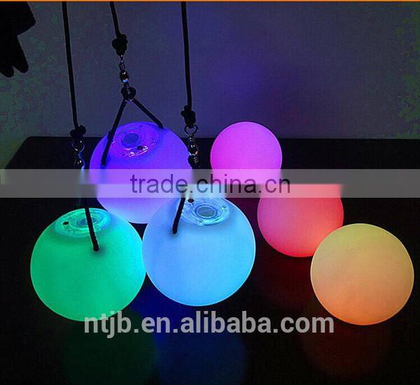 Floating led pool ball 16 colors waterproof rechargable led pool ball