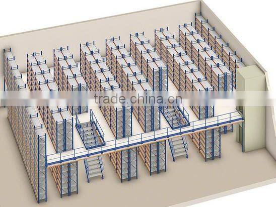 Mezzanine Storage Rack System