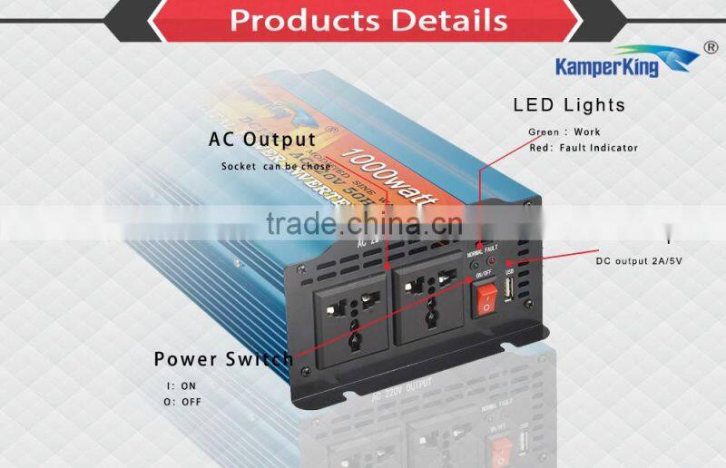 Hot selling 1000w power inverter 12v , modified sine wave power inverter,DC TO AC