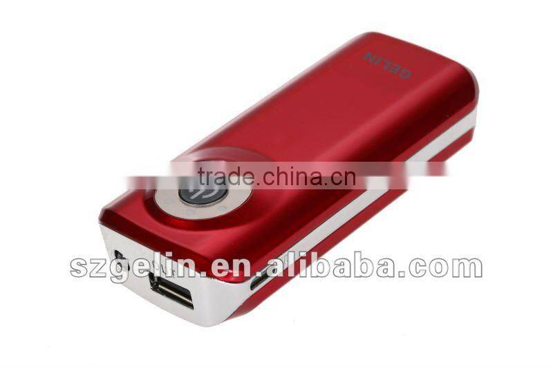 micro usb output portable travel charger power bank