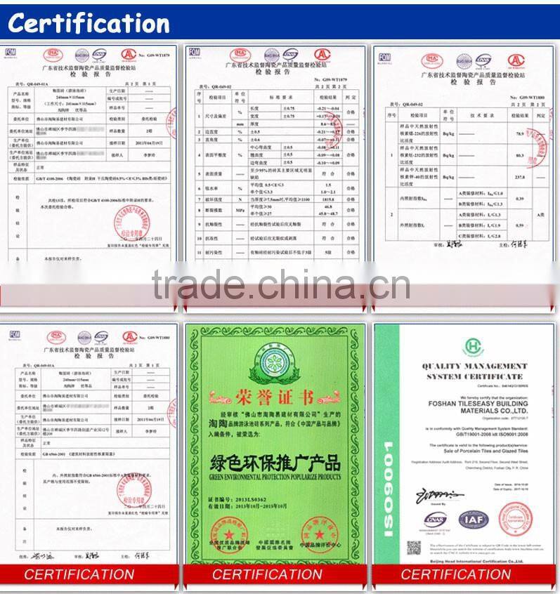 good decorative porcelain ceramic tile angle design for swimming pool