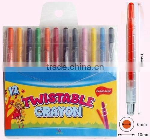 Non-toxic Bright Color Wax Crayon