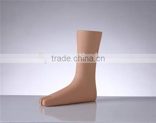 Sports male foot mannequin for sock
