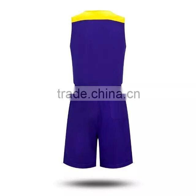 new arrival season custom wholesale royal blue basketball jersey