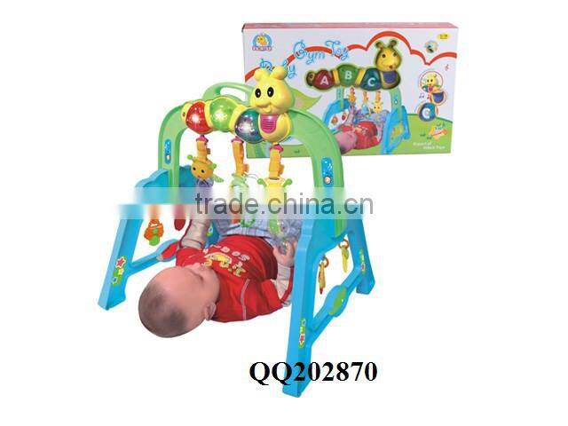 Plastic funny baby toy musical bed bell