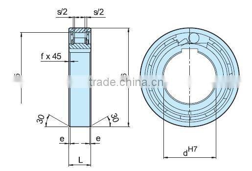Clutch bearing NSK Ball Bearing NSS12