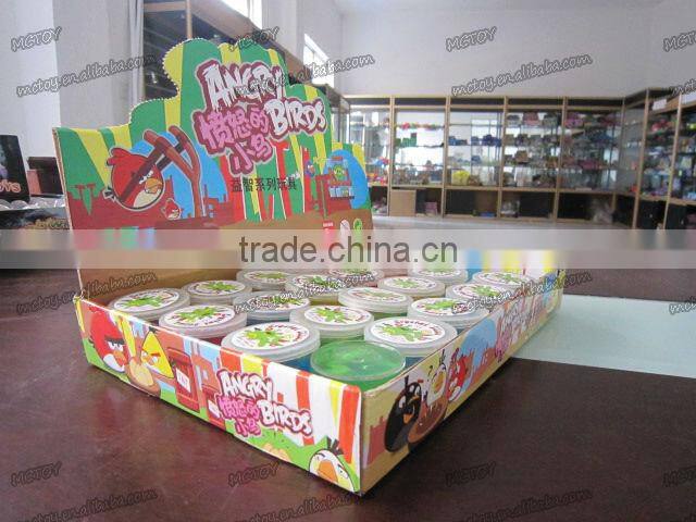 LOW PRICE novelty magic crystal putty slime crystal gift crystal toy barrel slime magic putty toys green slime