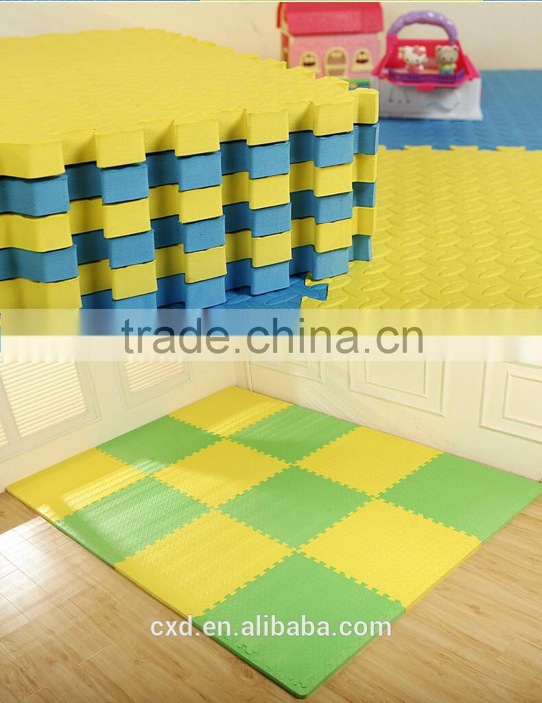 HOT Cheap colorful EVA floor mat for home playing ground
