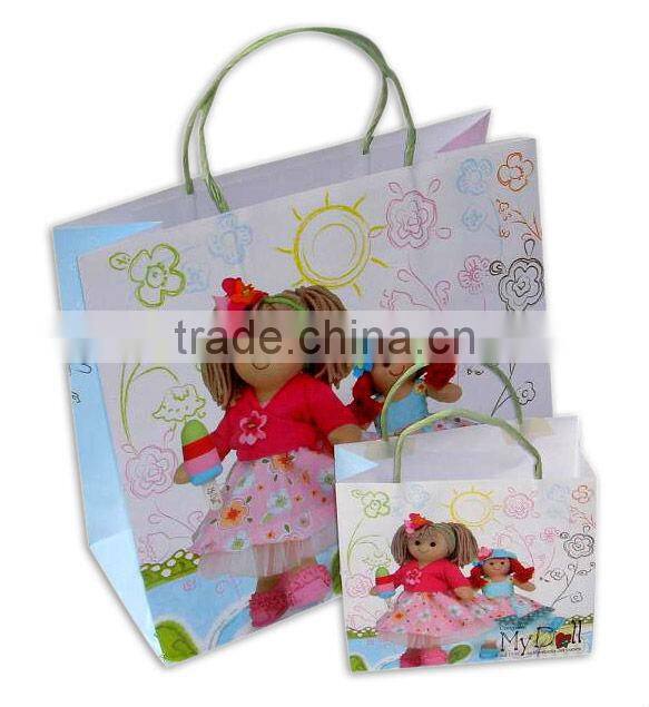 promotional printed gift paper bag shopping paper bag