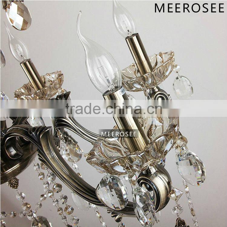 China Manufacturer Chandelier Warehouse Glass Lighting Global Crystal Light Modern MD3168