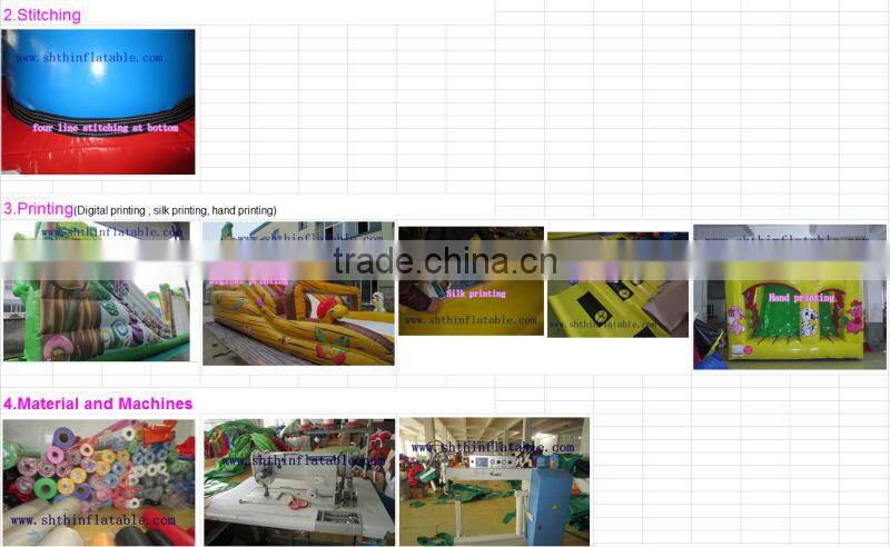 2014 New design commercial kids inflatable climbing wall