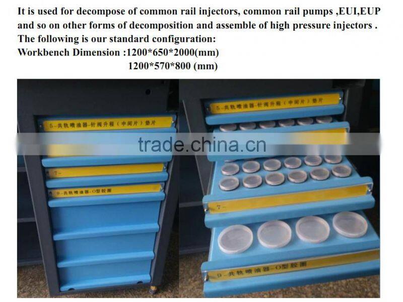 China supplier diesel machine working table