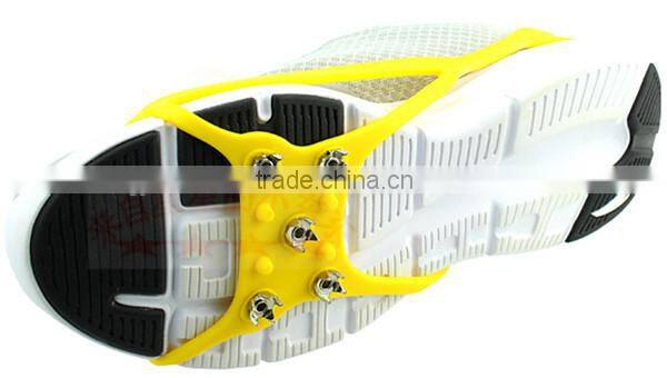 Sport's Equipment silicone rubber ice crampons for snowshoes with low price