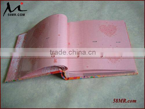 Printed Paper Photo Album with Memo Line