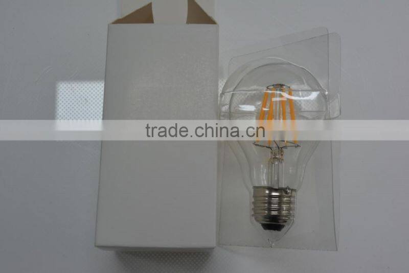 Replacement for 40W incandescent bulb GLS 4W A60 led Filamenbt bulb B22
