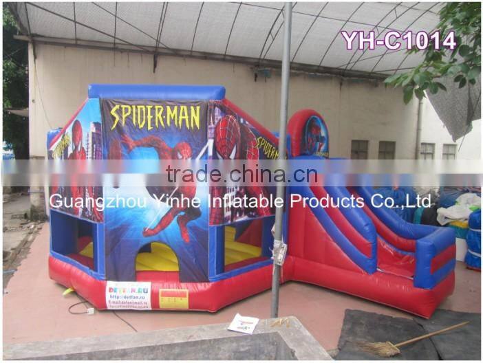 Commercial bouncer, inflatable castle with slide