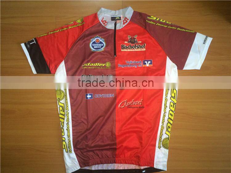 Support free sample custom cycling jersey