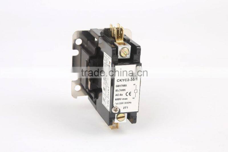 Quality Assurance Screw and Double 1/4 Q.C. air conditionion ac contactor