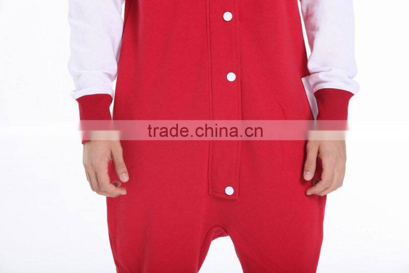 New arrival onesie jumpsuit one piece jump in suit zipped hoodie