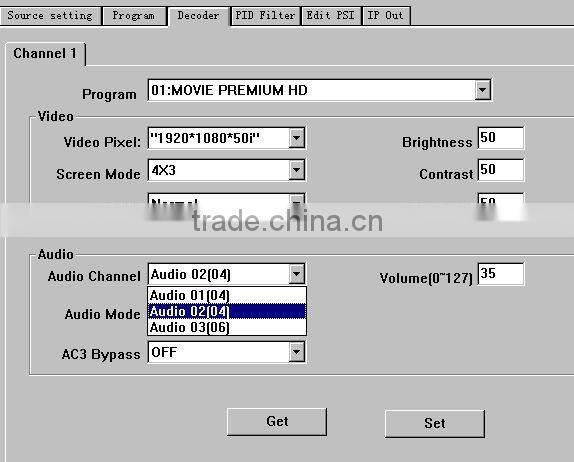 dvb-c qam to ip multicast udp spts hdmi av decoder (DVB-C+ASI+IP+2*CI in,AV+HDMI+SDI+YPbPr+IP+ASI out)