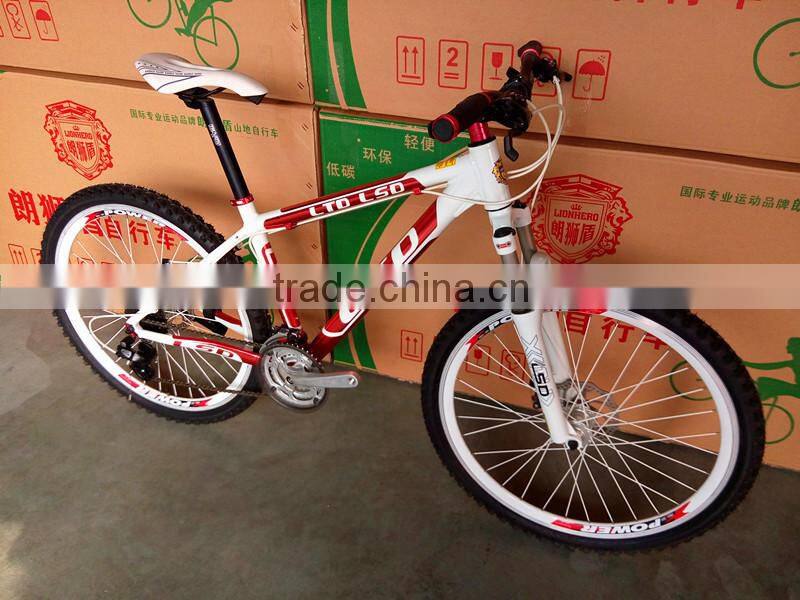 High quality china export aluminum alloy 26 inch mountain bike
