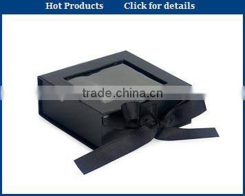 black paper gift boxes for chocolate packing