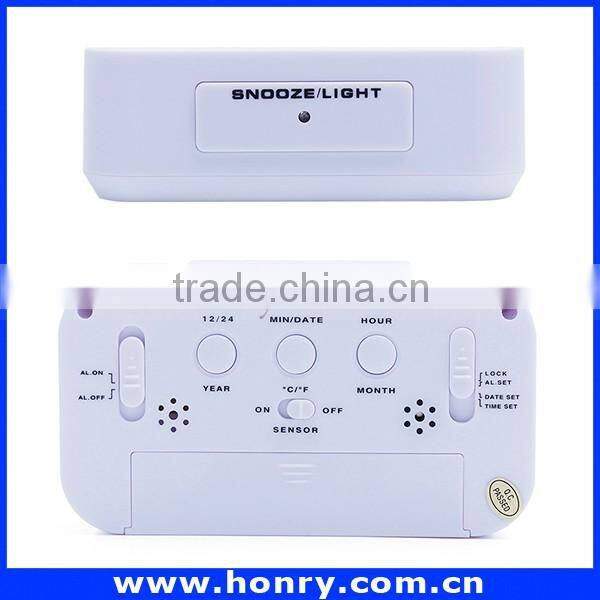 hot selling cheapest 7 color changing digital alarm led clock