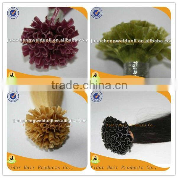 Quality U Tip Hair Keratin Brazilian Hair Extension