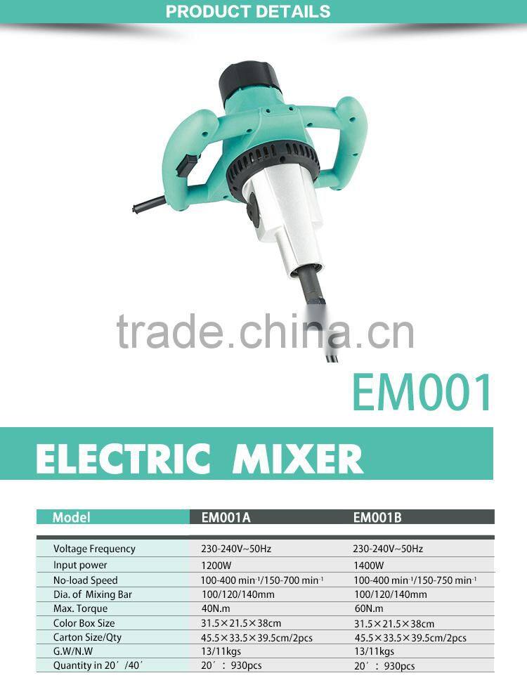high efficiency industrial paint mixer/mannual paint mixer/paint mixer