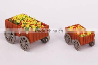 Decoration ,outdoor artificial plastic flower pot,H-18