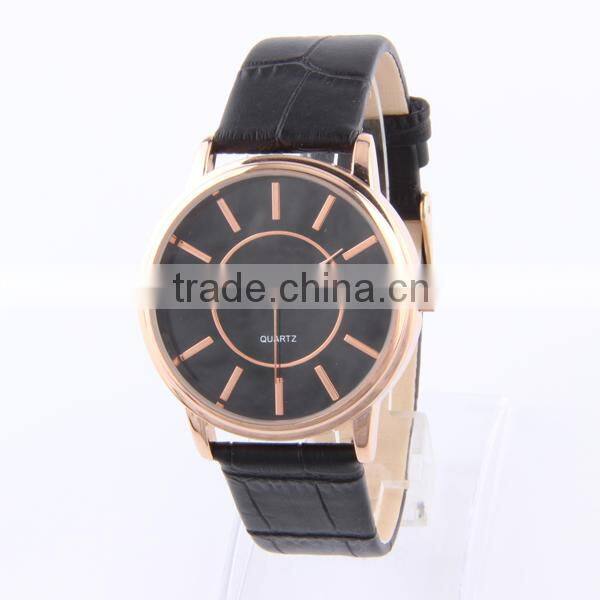 PU leather new arrival cheap quartz watches