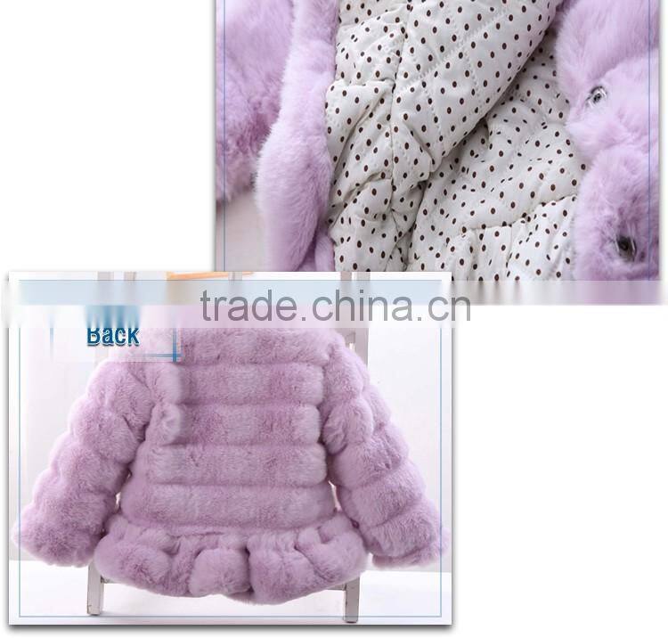 girls winter fur coat beige fur coat girls