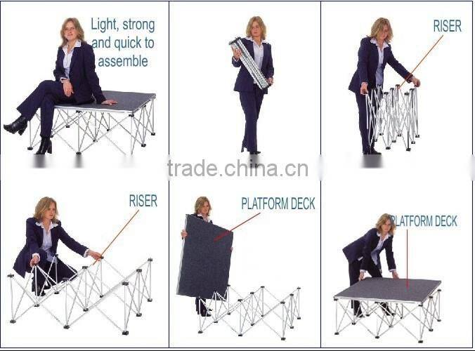 Spider Stage Pop Up Podium Smart Stage Pop Up Stage