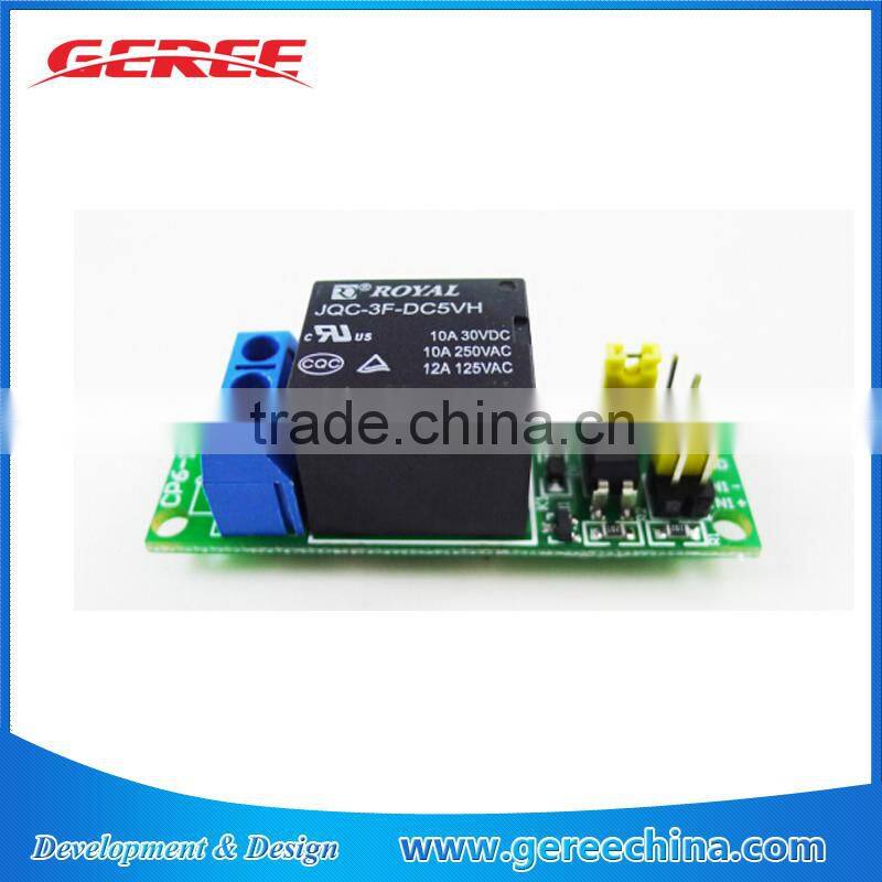 with Optocoupler H/L Level Trigger for Arduino DC 5V 1-Channel Relay Module