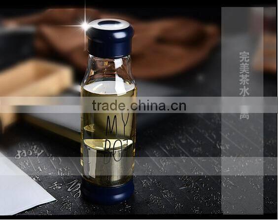 high borosilicate glass bottles for tea