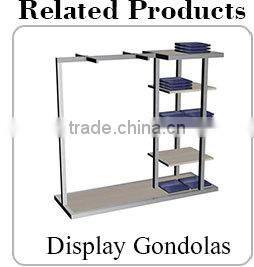 tailor made lighting wooden cabinet display for cosmetic shop