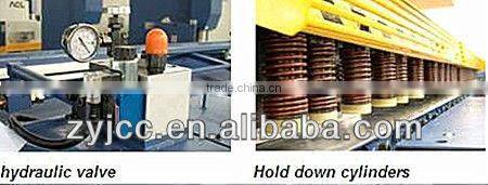 CNC Hydraulic shearing machine (swing beam design),QC12Y Hydraulic Shearing Machine