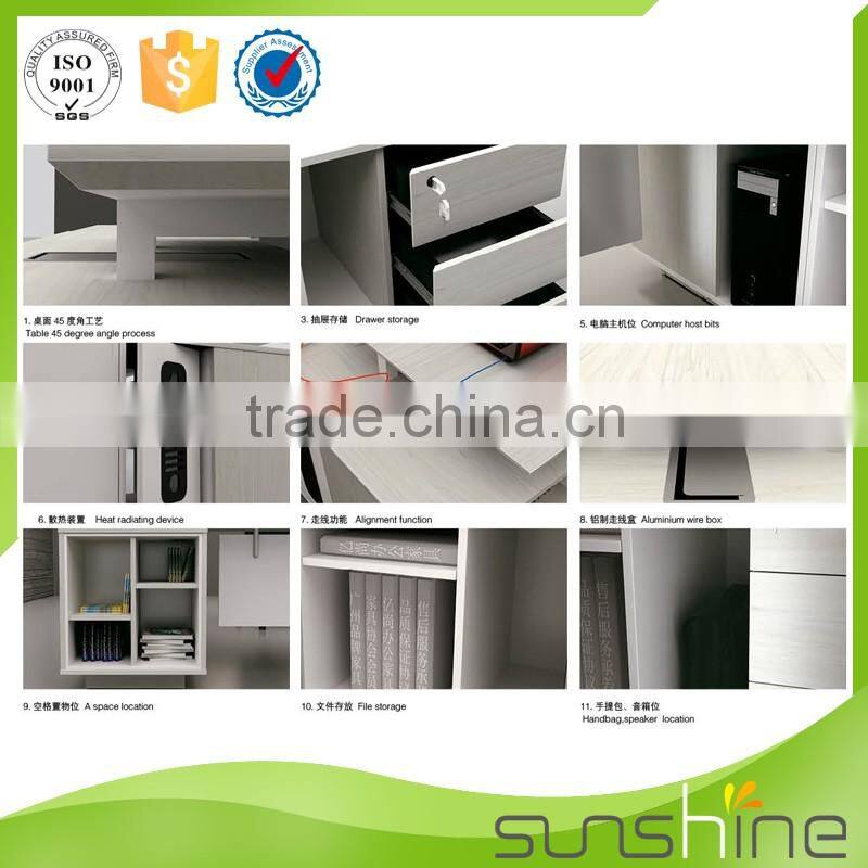 Modern High And Executive Office Desk Furniture Office Desk