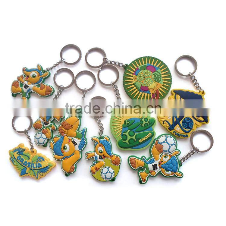 Motor Car Shaped PVC Keychain & Rubber Keychain