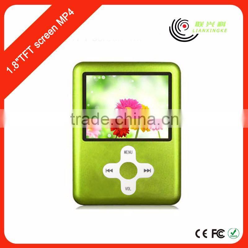 1.8"TFT screen mp4 mobile movie video songs player Support bluetooth