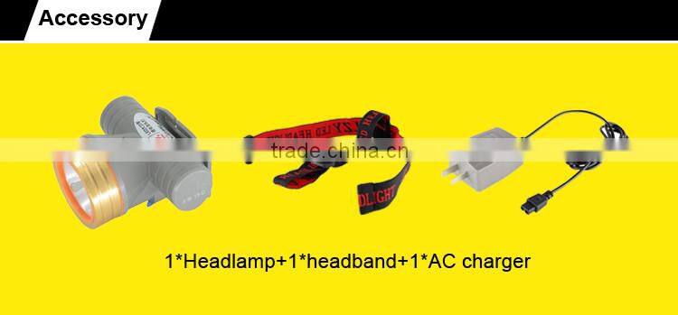 Mini dimension bright led head torch outdoor use led fishing lighting